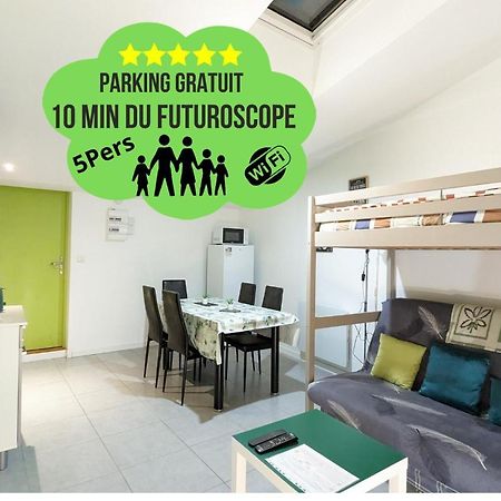 Appartement entier meublé à Beaumont proche Futuroscope et Poitiers Technopole Exterior foto