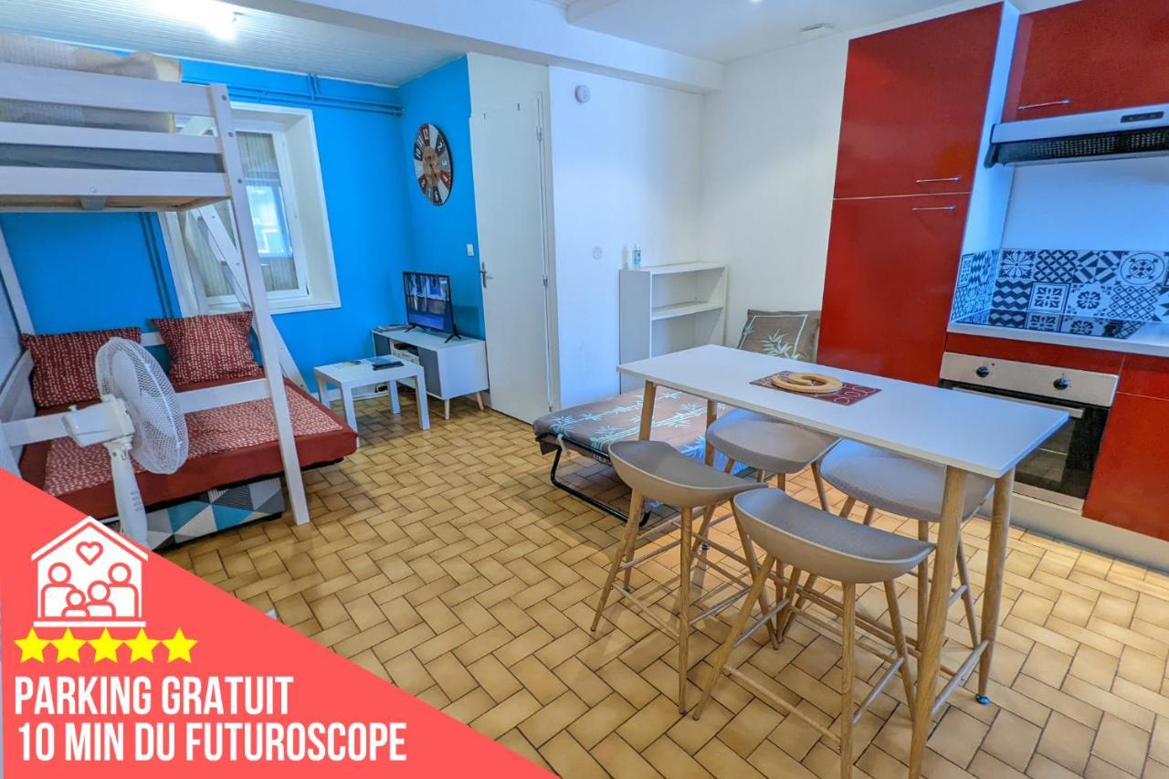 Appartement entier meublé à Beaumont proche Futuroscope et Poitiers Technopole Exterior foto